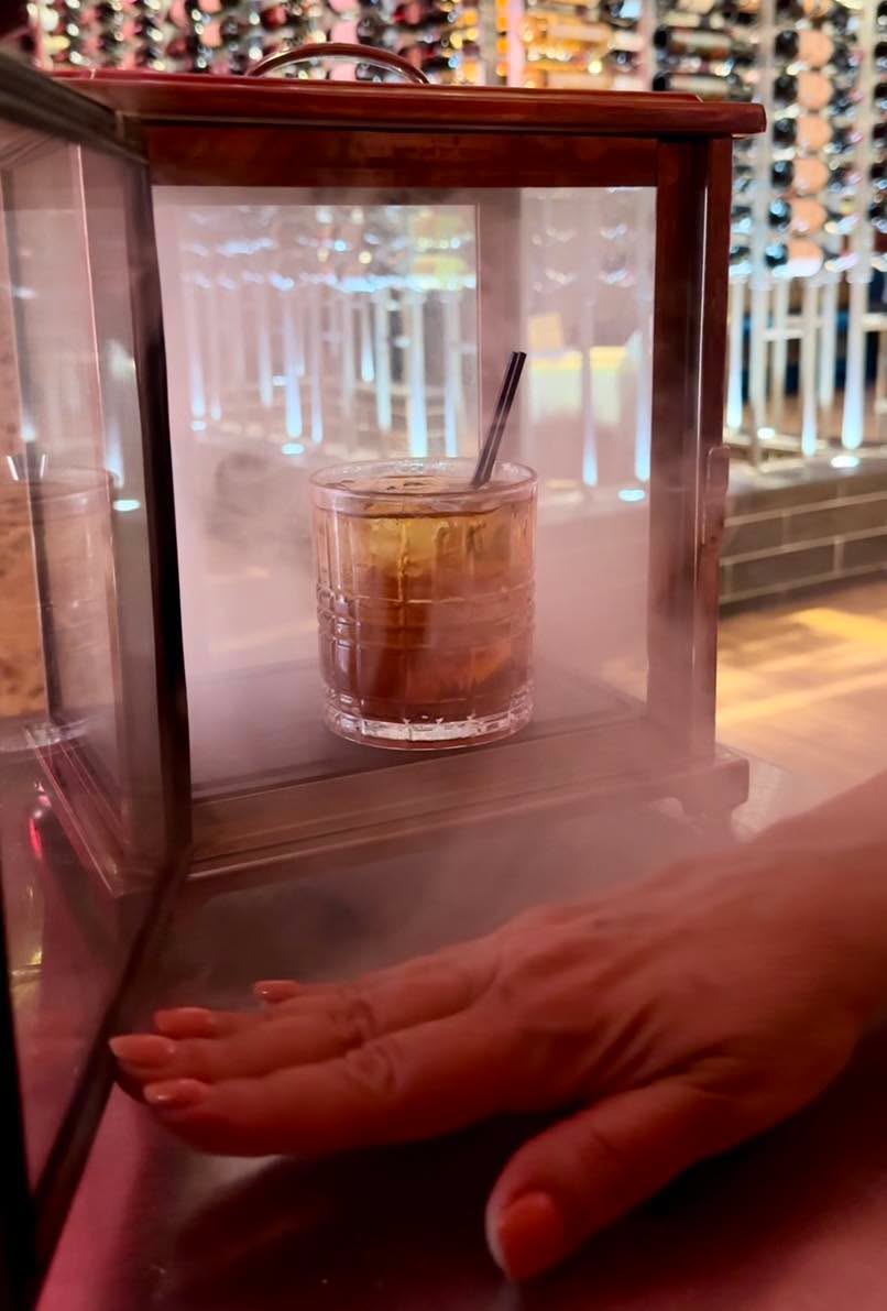 Prime Serious Steak Smoked Cocktail